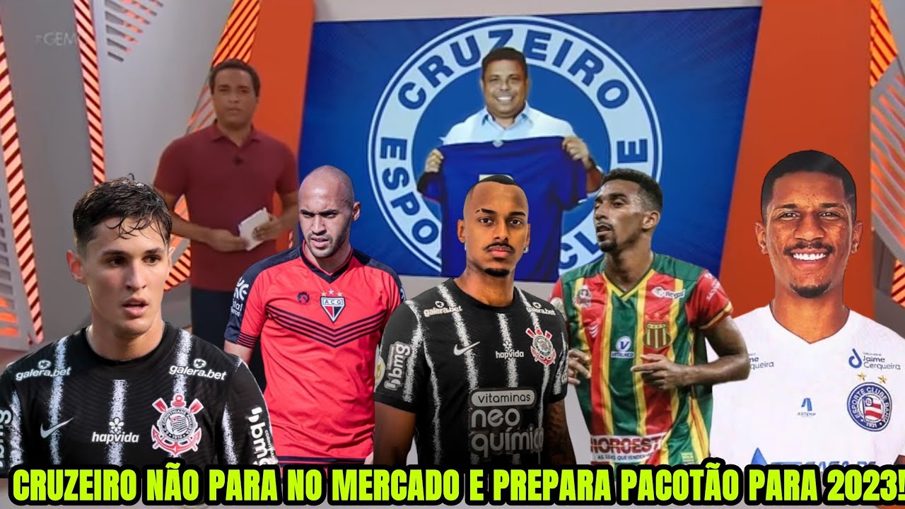 🔥🦊CRUZEIRO BOMBANDO NO MERCADO DA BOLA DA BOLA E CHEGA FORTE PARA 2023 ...