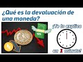 96.- ¿Qué es la devaluación de una moneda? - ¡Te lo Explico en Un Minuto!