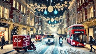 Enchanting Snowy London: A Christmas Relaxation Experience