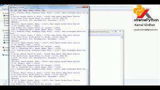 Python Tutorial - Data extraction from raw text