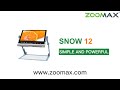 Zoomax Snow 12 Electronic Video Magnifier for Low Vision Students