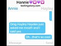 hannie💜💟 texting story