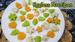 Eggless Marzipan | Marzipan Recipe With Cashew Nut