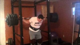 Simon Blais - 650 lbs raw squat w/wraps