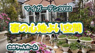 ﾏｲｶﾞｰﾃﾞﾝ2022 4K 60F/S 動画　2022年3月27日-②  我が家の庭が春を迎えています。