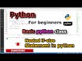 Nested if-else, Exercise 3 | With Simple Program | Python Tutorial for beginners