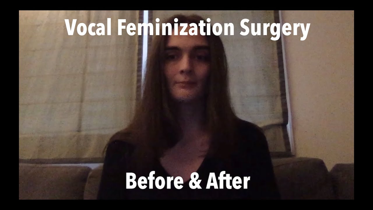 Voice Feminization Surgery Before & After Comparison - YouTube