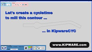 Sample Machining Cycletime Estimating With KipwareCYC