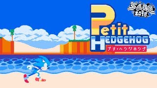 Petit Hedgehog (SAGE 2018) - Showcase - Fan Game