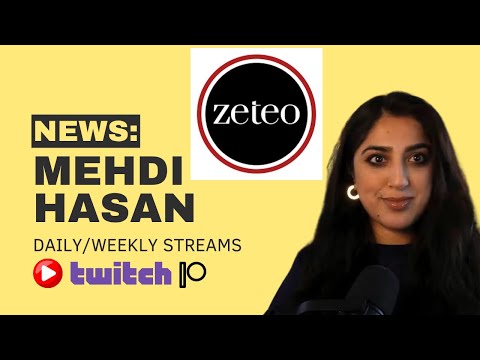 Mehdi Hasan Launches New Media Company ZETEO NEWS - YouTube