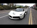 INSANE SUPERCARS Leaving Topaz - Agera RS, F12 TDF, Veyron SS & more!!