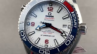 Omega Seamaster Planet Ocean 600M America's Cup Limited Edition 215.32.43.21.04.001 Omega Review