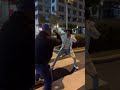 QUEENZFLIP AND DC YOUNG FLY THROW HANDS IN THE STREET!!