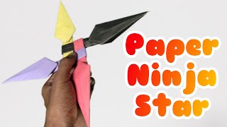 How to Make a Paper Ninja Star