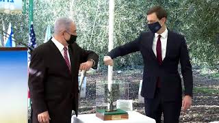 Jerusalem Inaugurates the Jared Kushner Garden of Peace