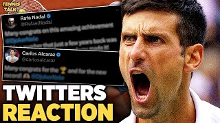Twitter Reacts to Djokovic Historic French Open 2023 | Tennis Talk News