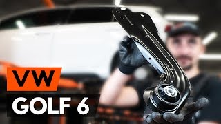 Så byter du bak länkarm / bak bärarm på VW GOLF 6 (5K1) [GUIDE AUTODOC]