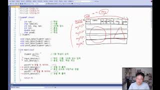 [혼자 공부하는 C언어] 13 구조체 포인터, 구조체 배열, 구조체 배열을 처리하는 함수
