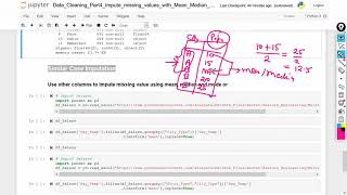 Hands-on Handling missing value using Mean Median mode with Python | Data Cleaning Tutorial 8