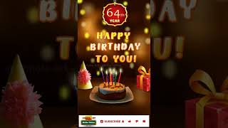 Happy Birthday to you! (64th year) #Shorts song