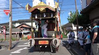 2019年　中津祇園　堀川町　戻車