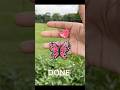 Cute Butterfly making with clay 🦋💕 #diy #art #drawing #amazing #shortvideo #shorts #artandcraft