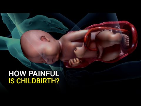 How painful is delivering a baby?