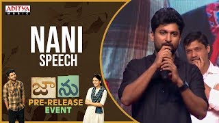 Nani Speech @ Jaanu Pre Release Event LIVE | Sharwanand, Samantha | Premkumar