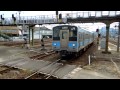 121系普通列車 多度津駅到着 jr shikoku 121 series emu