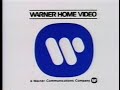 Warner Home Video (1985) August Trailer Tape