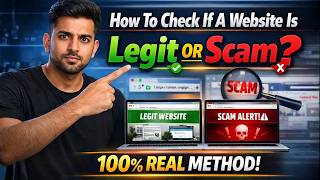 How To Check If a Website Is Legit or Scam (Before You Trust It!)