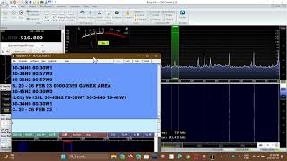 Navtex Transmission received 518 kHz Mediumwave Airspy HF+ Discovery