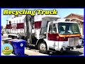 Burrtec Garbage Truck on Recycling Collection