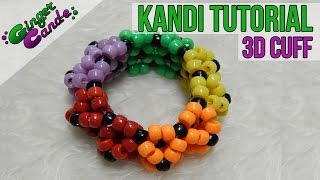 3D Cuff - [Kandi Tutorial] | @GingerCandE