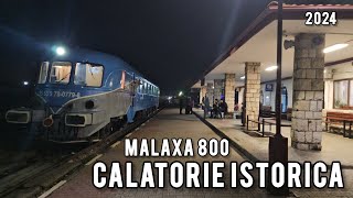 Calatorie speciala cu tren de un secol | Constanta - Mangalia cu Malaxa 800