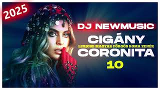 Dj Newmusic - Cigány Coronita 10 (2025) (Legjobb magyar pörgős roma zenék)