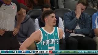 Lamelo Ball QUITS being nice to the refs after a QUESTIONABLE call on his shot 😥