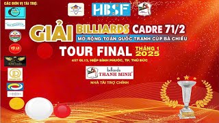 XAVIER VS HOÀNG VIỆT  - BÁN  KẾT GIẢI  FINAL CADRE 71/2 BÀ CHIỂU