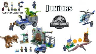 All Lego Jurassic World Fallen Kingdom Juniors Sets 2018 - Lego Speed Build Review