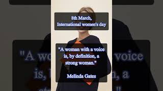 international women's day, 8th March, women's quote shorts