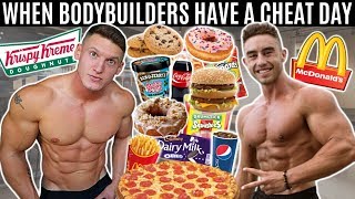 When bodybuilders have a cheat day...