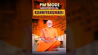 PM Modi Meditates at Swami Vivekananda Rock Memorial in Kanniyakumari, Tamil Nadu