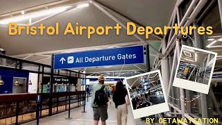 Bristol Airport Departures : UK