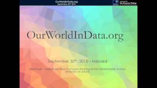 Economist Max Roser—Our World in Data