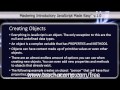 JavaScript Training Tutorial Creating Objects