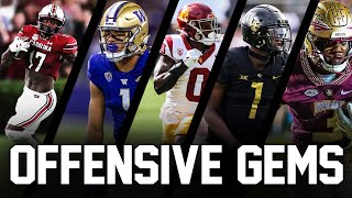 The 10 Offensive "Gems" of the 2024 NFL Draft