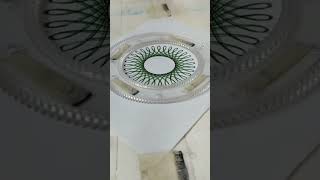 Satisfying spirograph design 157 #shorts #spirograph #satisfyingvideos