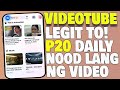 ₱20 [GCASH] VideoTube App - Sulit oras mo dito dahil bukod sa kikita kana, maeenjoy kapa kakanood!