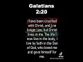 1 Minute Bible Study // Galatians 2:20