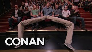 There's A Manspreader In The Audience! | CONAN on TBS